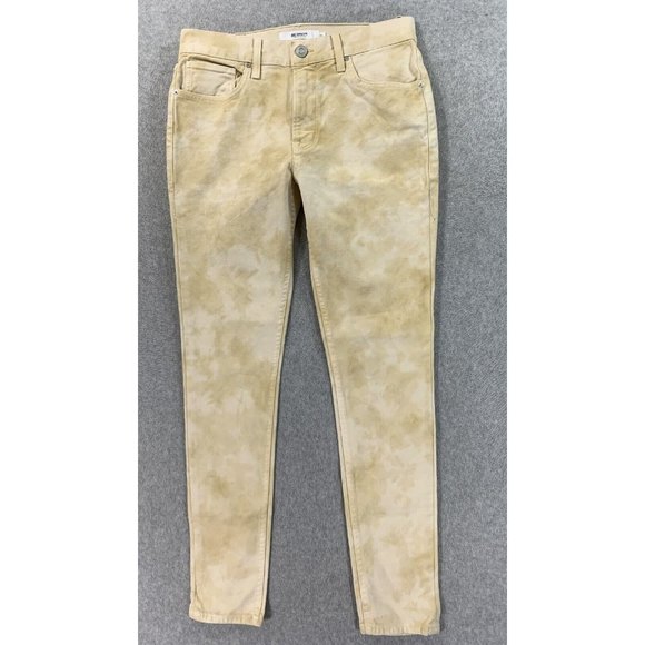 NWT Hudson ZACK Skinny Cotton Blend Painters Jeans (Men's‎ 31x31) Tan - Picture 1 of 16